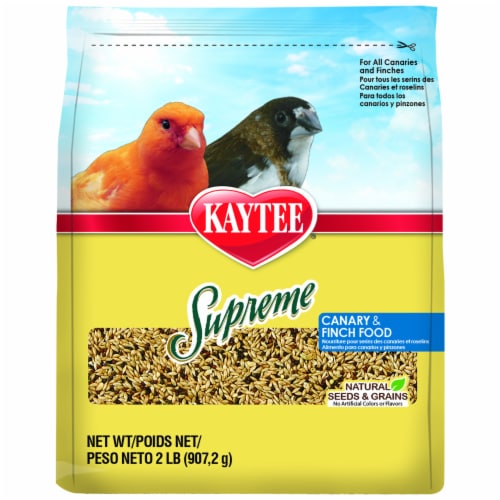 Kaytee Supreme Canary Finch Food Perspective: front