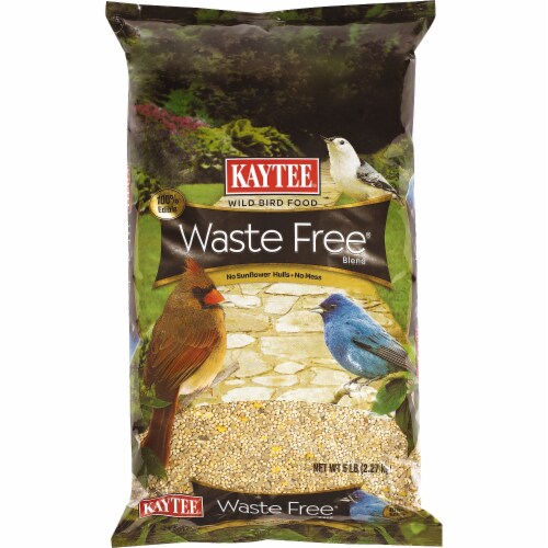 Kaytee® Waste Free Blend Wild Bird Food Perspective: front