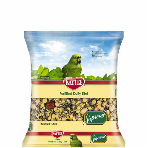 Kaytee Supreme Parrot Food Perspective: front