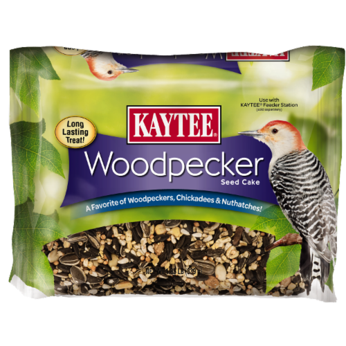 Kaytee® Woodpecker Seed Cake Perspective: front