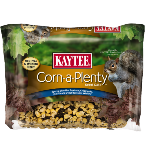Kaytee Corn-a-Plenty Seed Cake Perspective: front