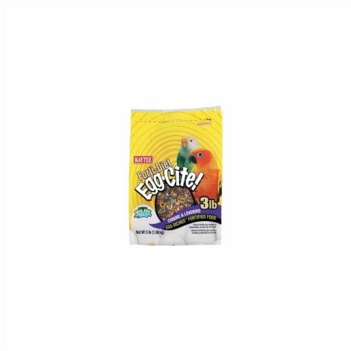 Kaytee Products KT53474 Forti Diet Eggcite Conure, 3 lbs. Perspective: front