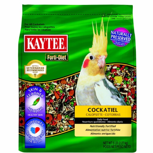 Kaytee® Forti-Diet Cockatiel Food Perspective: front