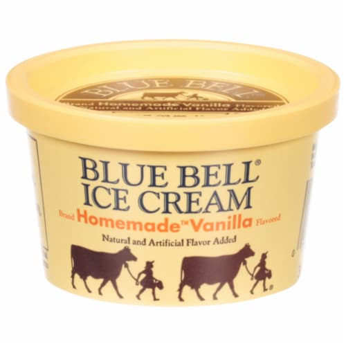 Blue Bell Homemade Vanilla Ice Cream 0.5 gal tub, Ice Cream