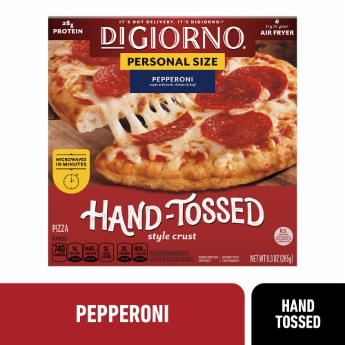 DiGiorno® Pepperoni Hand-Tossed Style Traditional Crust Personal Frozen Pizza