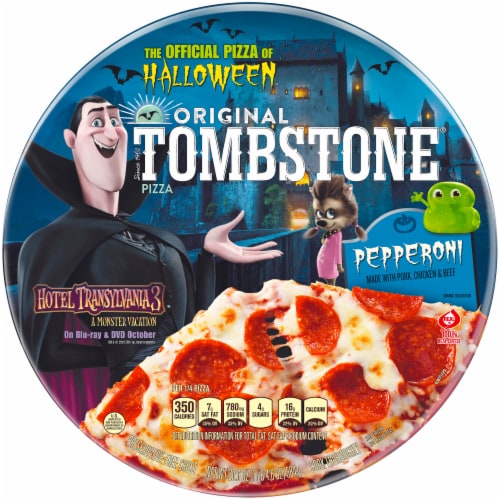 Tombstone® Original Pepperoni Pizza Perspective: front