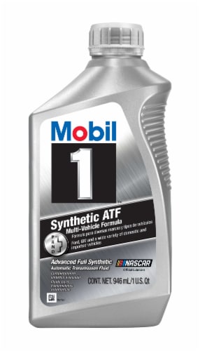 Mobil 1 Synthetic ATF Multi-Vehicle Formula Automatic Transmission Fluid Perspective: front