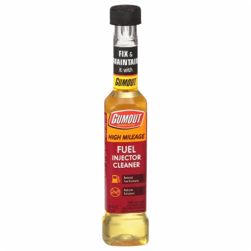 Gumout High Mileage Fuel Injector Cleaner Perspective: front
