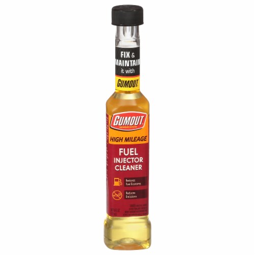 Gumout® High Mileage Fuel Injector Cleaner Perspective: front