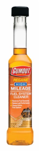 Gumout High Mileage Fuel System Cleaner Perspective: front