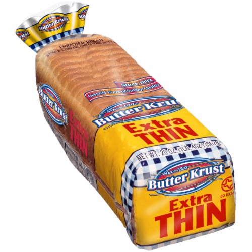 ButterKrust® Extra Thin Bread Perspective: front
