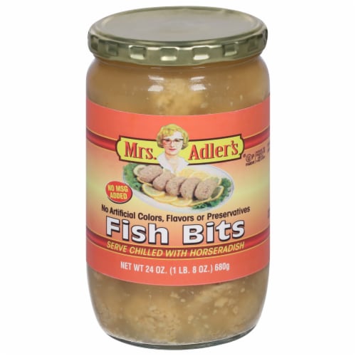 Mrs. Adler's® Fish Bits Perspective: front