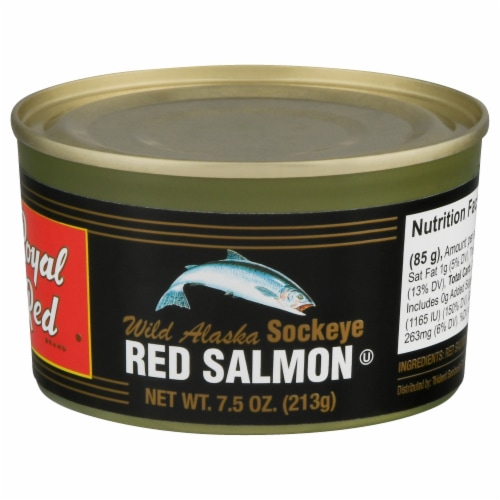 Royal Red Wild Red Sockeye Salmon Perspective: front