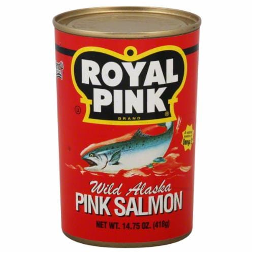 Royal Pink Wild Alaskan Pink Salmon Perspective: front