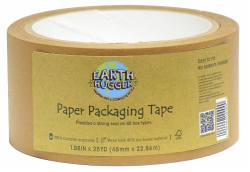 Earth Hugger® Paper Packaging Tape Perspective: front