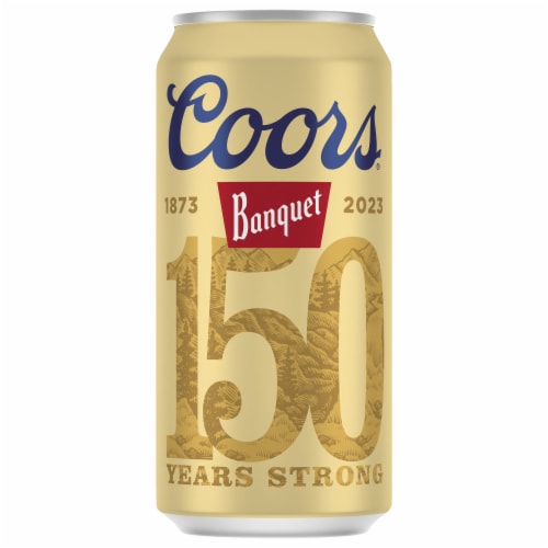 Coors Banquet Lager Beer, 6 cans / 12 fl oz Baker’s