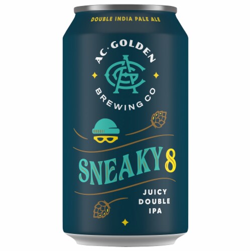 AC Golden Brewing Co Sneaky 8 Perspective: front