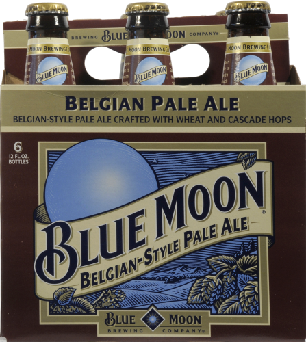 Blue Moon Belgian Pale Ale Perspective: front
