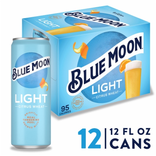 Blue Moon Light Citrus Wheat Craft Beer