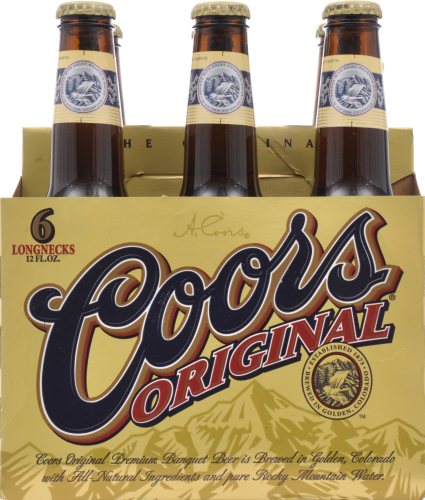 Coors Original Beer Perspective: front