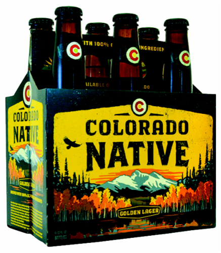 Colorado Native Golden Lager Perspective: front