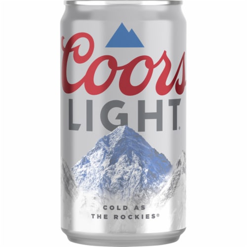 Coors Light American Light Lager Beer 24 Count Perspective: front