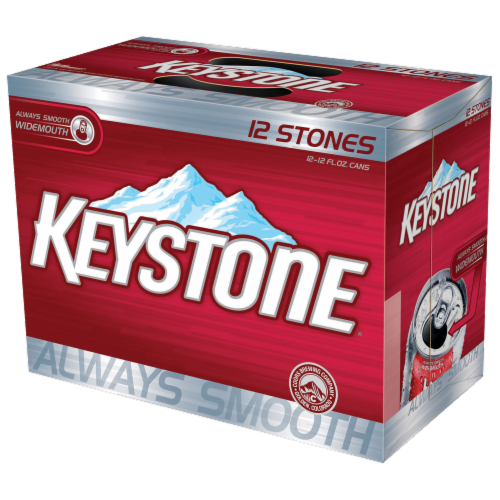 Keystone Beer Perspective: front