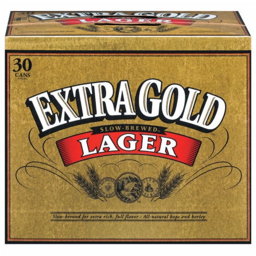 Coors Extra Gold Beer Perspective: front
