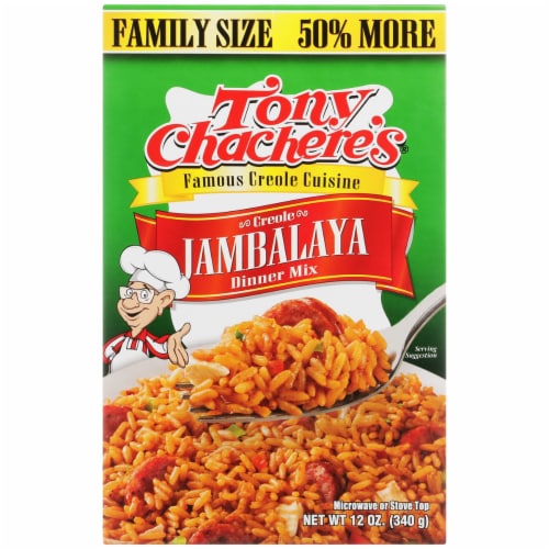 Tony Chachere's® Creole Jambalaya Dinner Mix Perspective: front
