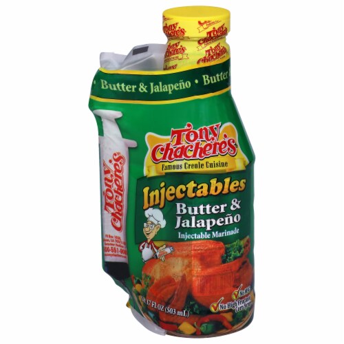 Tony Chachere's® Injectables Butter & Jalapeno Injectable Marinade