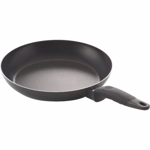 Mirro Get a Grip Saute Pan - Black Perspective: front