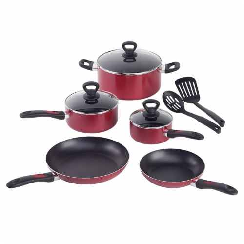 T-fal Comfort Nonstick Cookware Set - Black, 14 pc - Kroger