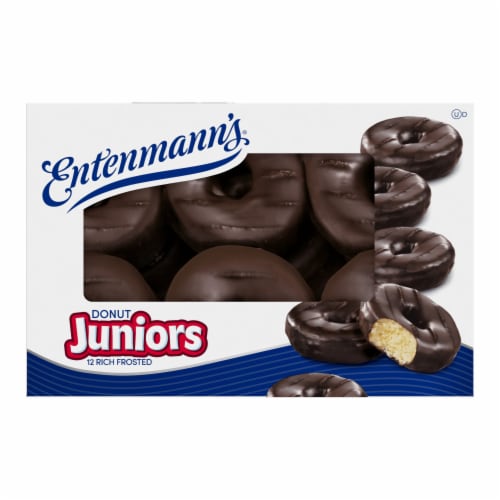 Entenmann's Rich Frosted Donut Juniors Perspective: front