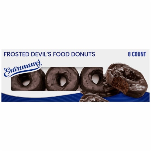 Entenmann’s Frosted Devil’s Food Donuts