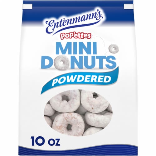 Entenmann’s Pop’ettes Powdered Mini Donuts