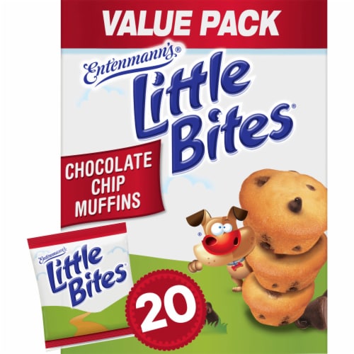 Entenmann's Little Bites Chocolate Chip Mini Muffins Perspective: front