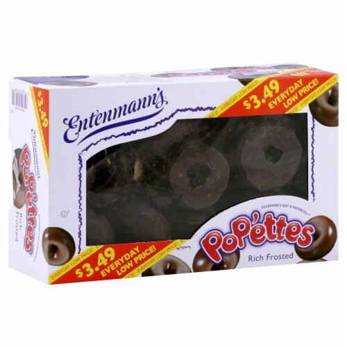 Entenmann's Rich Frosted Donuts Perspective: front