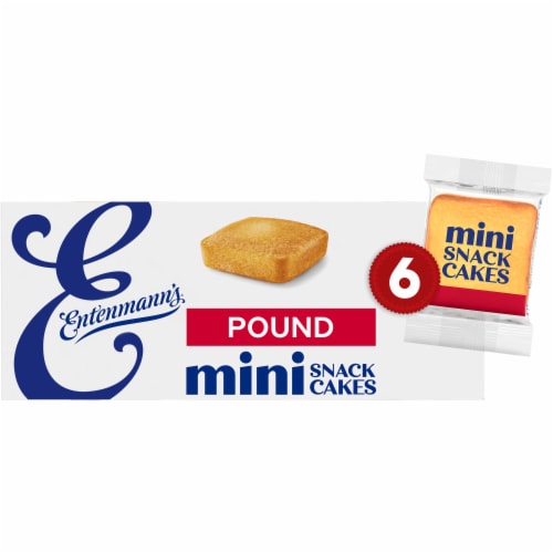 Entenmann's Baker's Delights Mini Pound Cakes, 9.25 oz - Fry’s Food Stores