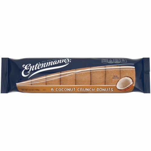 Entenmann's® Coconut Crunch Mini Donuts Perspective: front