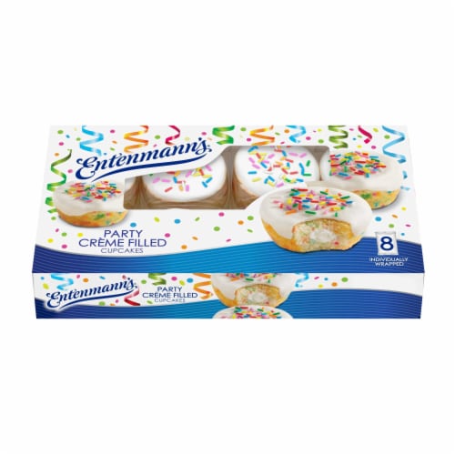 Entenmann's® Party Creme Filled Cupcakes Perspective: front