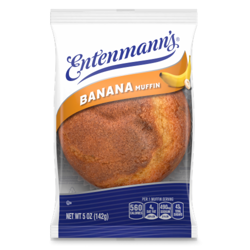 Entenmann's® Banana Muffin Perspective: front