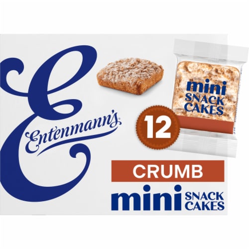Entenmann's Baker's Delights Mini Crumb Mini Cakes Perspective: front