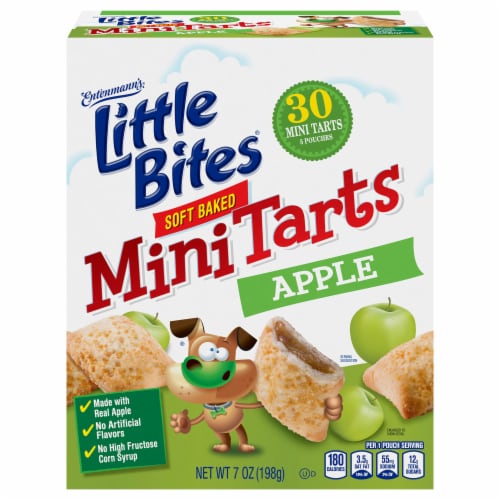 Entenmann's® Little Bites® Apple Soft Baked Mini Tarts Perspective: front