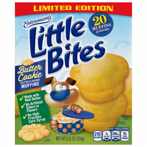 Entenmann's® Little Bites® Blondie Brownie Mash-ups Mini Muffins Perspective: front