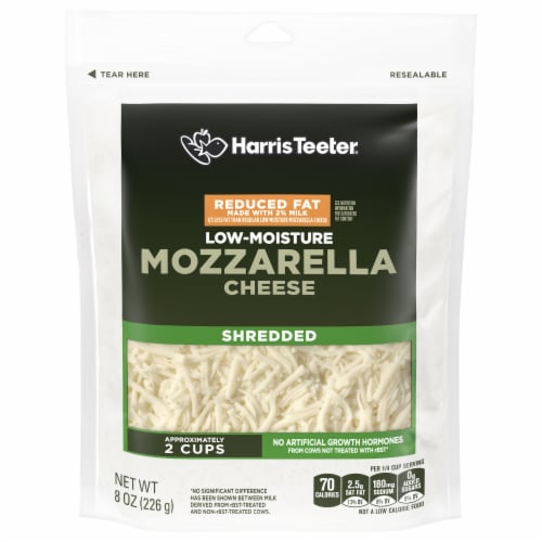 Harris Teeter® Shredded 2% Milk Mozzarella Cheese Perspective: front