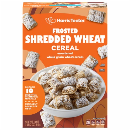 Harris Teeter Bite-Sized Frosted Shredded Wheat Cereal