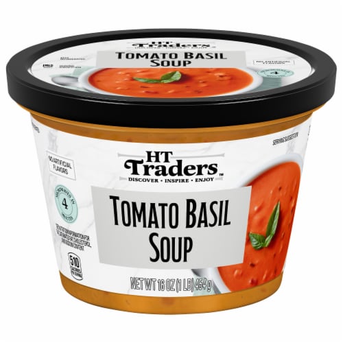 HT Traders™ Tomato Basil Soup Perspective: front