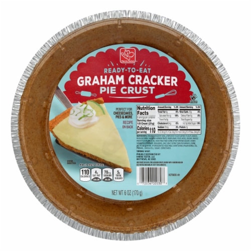 Harris Teeter™ Graham Cracker Pie Crust Perspective: front