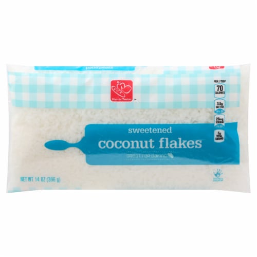 Harris Teeter™ Sweetened Coconut Flakes Perspective: front