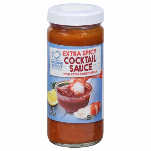 Harris Teeter™ Fishermans Market Extra Spicy Cocktail Sauce Perspective: front